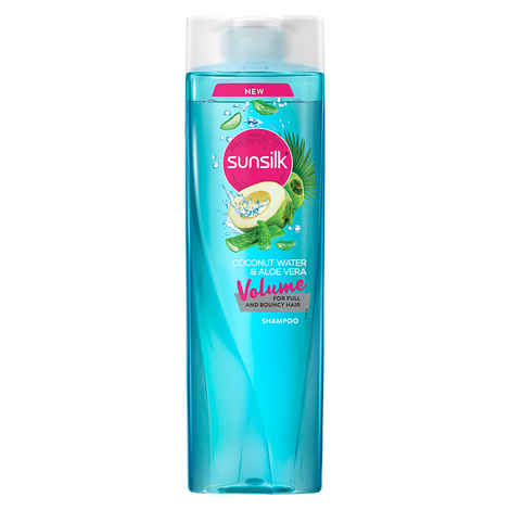 Buy Sunsilk Coconut Water & Aloe Vera Volume Hair Shampoo (370 ml) - Purplle