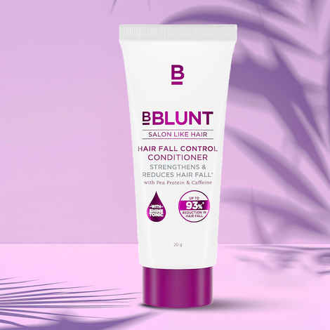 Buy BBLUNT Hair Fall Control Conditioner with Pea Protein & Caffeine for Stronger Hair - 2o gm - Purplle