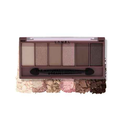 Buy Lamel The Natural Dream Eyeshadow Palette 403-Smoky Nude 10.2 gm - Purplle