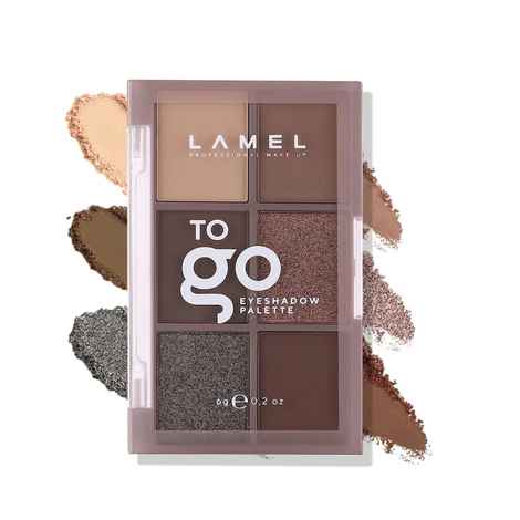 Buy Lamel To Go Eyeshadow Palette 402- Warm Nude 6 gm - Purplle