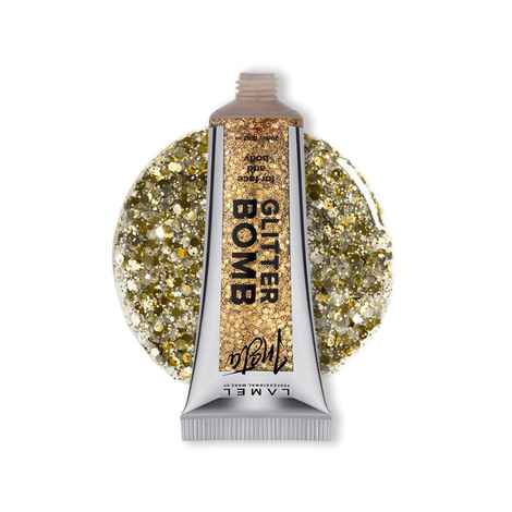 Buy Lamel INSTA Glitter Bomb 402-Gold 20 ml - Purplle