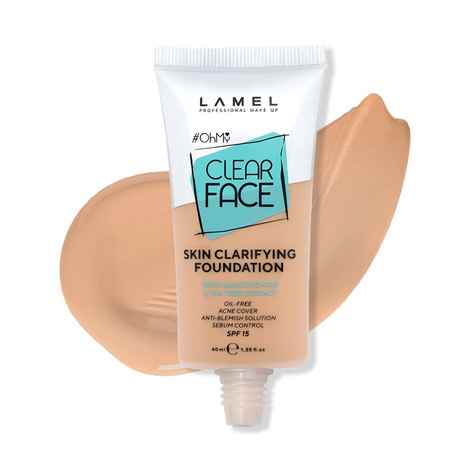 LAMEL Oh my Clear Face Foundation SPF15 404 Custard 40 ml
