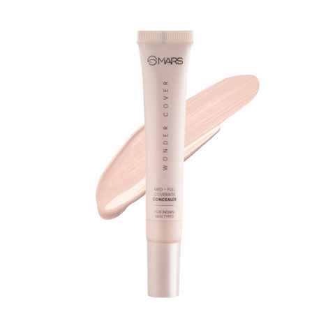 Buy MARS Wonder Cover Liquid Concealer | Creaseproof & Easy to Blend Concealer for Face Makeup (12 ml) (SHADE-01) - Purplle