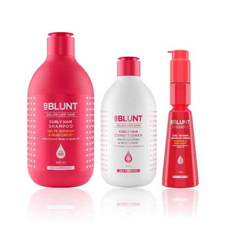 Buy BBlunt Curly Defining Kit Combo of 3 - Purplle