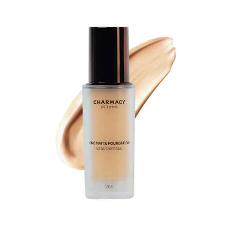 Buy Charmacy Milano Matte Foundation 07 - Perfect Canvas for Your Make-Up Buildable Coverage, Instant Hydrating, Light Weight, Suitable for All Skin Types, 24-Hour Wear, Seamless Blend, Flawless Finish - Purplle