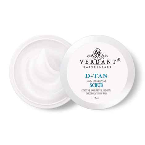 Verdant Natural Care D Tan & Tan Removal Face Scrub (17 gm)