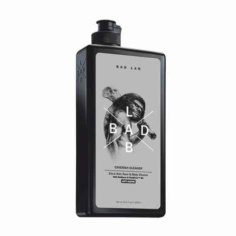 Buy Bad Lab 3-in-1 Caveman Cleaner - Anti Aging - 400 ml - Purplle