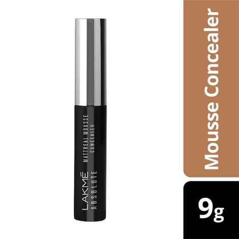 Buy Lakme Absolute Mattreal Mousse Concealer - Caramel 04 (9 gm) - Purplle