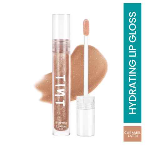 Buy Tint Cosmetics Caramel Latte Lipgloss, Shimmery Nude, 10 ml - Purplle