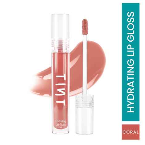 Buy Tint Cosmetics Coral Lipgloss, Peach, 10 ml - Purplle