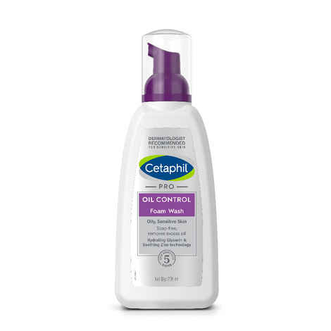 Buy Cetaphil PRO Oil Control Foam Face Wash for Oily Prone Skin - 236 ml - Purplle
