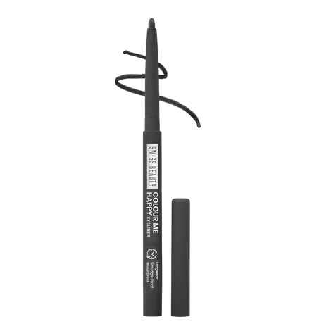 Buy Swiss Beauty Colour Me Happy Eyeliner | Waterproof & Smudge-Proof | Long-Lasting |6-Black midnight 0.4 gm - Purplle