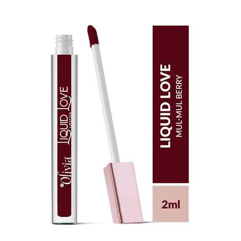 Buy Olivia Liquid Love LipstickMul-Mul Berry 4 - Purplle
