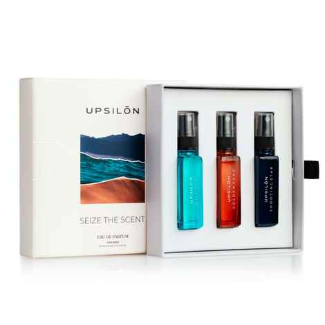 Buy Upsilon Trial Pack Eau De Perfume For Men | 24 ml (8ml Each) - Purplle