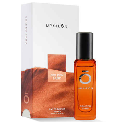 Buy Upsilon Golden Sand Aqua Eau De Parfum For Men Travel Pack (20 Ml) - Purplle