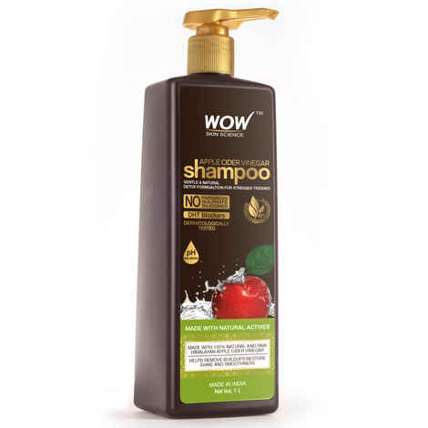 Buy WOW Skin Science Apple Cider Vinegar Shampoo - 1000 ml - Purplle