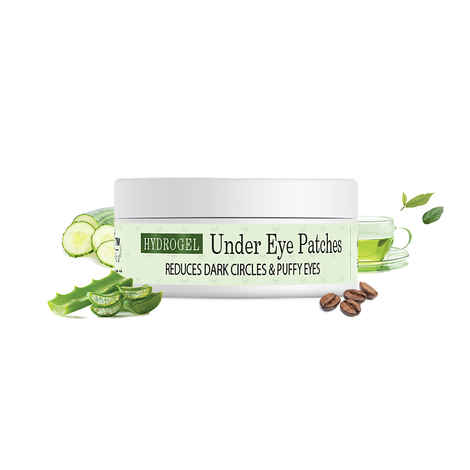 Buy TNW The Natural Wash Hydrogel Under Eye Patches with Green tea & Cucumber | Relaxed under eyes | Fights dark circles | 30 pairs - Purplle