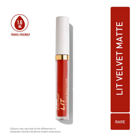 Buy MyGlamm LIT Velvet matte Liquid Lipstick - Rare - 1.6 ml - Purplle