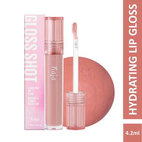 Buy KAJA GLOSS SHOT | Hydrating Lip Gloss | 02 Milk Tea 4.2 ml |Cruelty-free, Vegan, Paraben-free, Sulfate-free, Phthalates-free, K-Beauty, Korean Beauty - Purplle