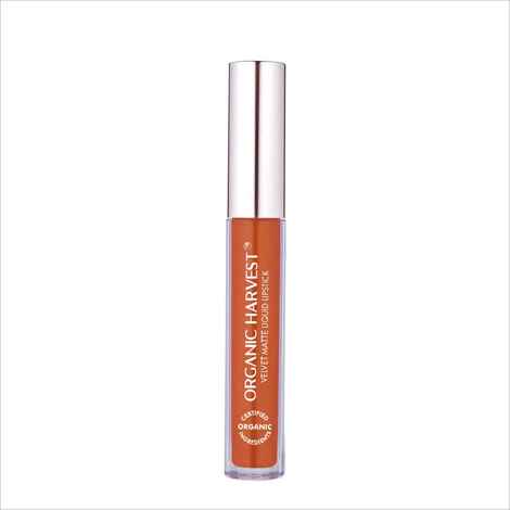 Buy Organic Harvest Velvet Matte Liquid Lipstick - Rich Cocoa, 2.6 ml - Purplle