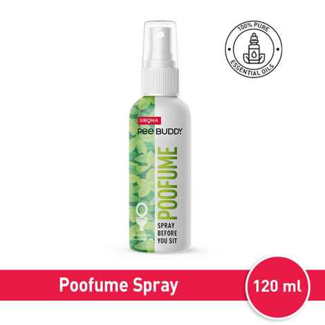 PeeBuddy PooFume | For odour-free poop experience | Made with 100% Mint Essential Oil | Alcohol-free | Aerosol-free | No harsh chemicals