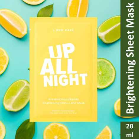 Buy I DEW CARE UP ALL NIGHT, Brightening Sheet Mask | Korean Skin Care 20 ml - Purplle