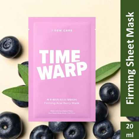 Buy I DEW CARE TIME WARP, Firming Sheet Mask | Korean Skin Care 20 ml - Purplle