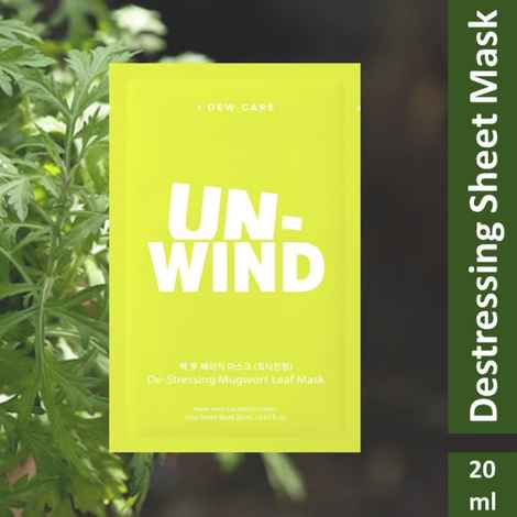 Buy I DEW CARE UNWIND, Calming Sheet Mask | Korean Skin Care 20 ml - Purplle