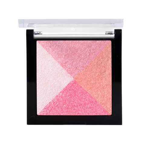 Buy MARS Baked Blusher and Highlighter | Radiant,Glowy & Long lasting Blusher & Highlighter Pallete for Face Makeup (6 gm) (SHADE-01) - Purplle