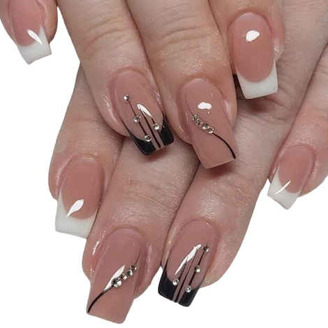 Buy Secret Lives French Black & White 24 Pcs - Purplle