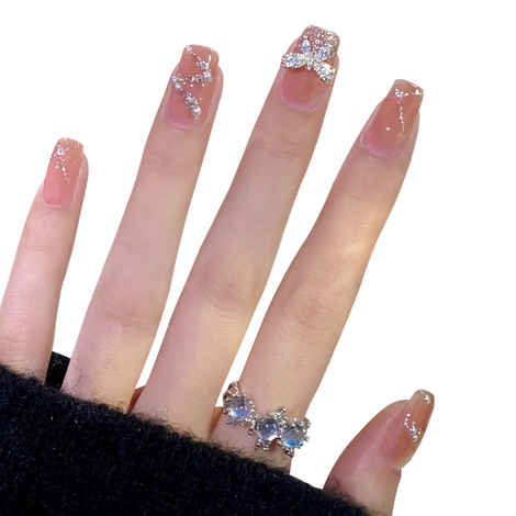 Buy Secret Lives Nude with Bow 24 Pcs - Purplle