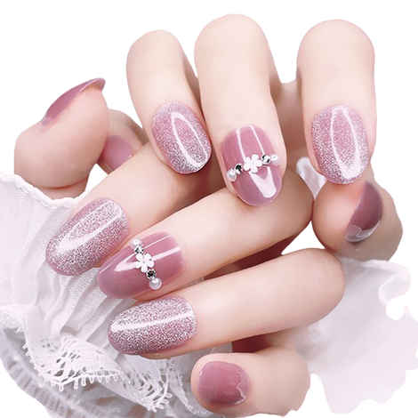 Buy Secret Lives Cats eye 3d Pearl & Flower - 24 Pcs - Purplle