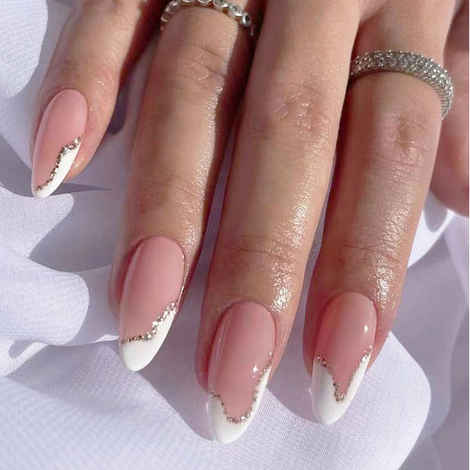 Buy Secret Lives Translucent White Glitter 24 Pcs - Purplle