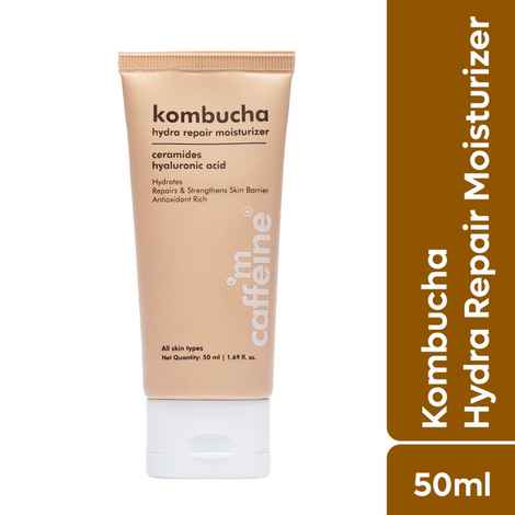 Buy mCaffeine Kombucha Hydra Repair Moisturizer |Hydrates Repairs & strengthens skin barrier|Antioxidant Rich with vitamin E |50 ml - Purplle