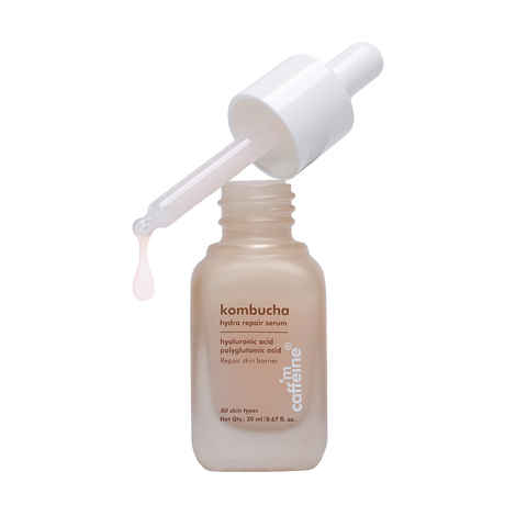 mCaffeine Kombucha Hydra Repair Serum|Repairs Skin Barrier for women & men |Hydrates & Soothes Skin |Antioxidant Rich| 20 ml