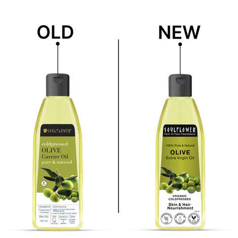 Buy Soulflower Cold Pressed Olive Oil 120 ml - Purplle