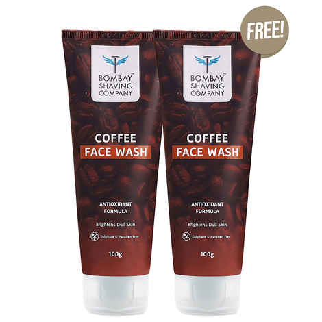 Buy Bombay Shaving Company Coffee Face Wash 100gm - Buy One Get One - Purplle