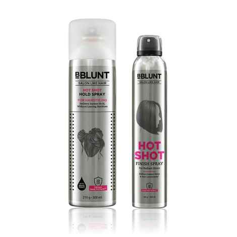 BBLUNT Hot Shot Party Ready Hair Combo Combo of 2