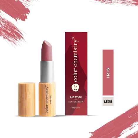 Buy Juicy Chemistry Lipstick - Iris LS08 (3.5 gm), Creamy Matte Finish - Purplle