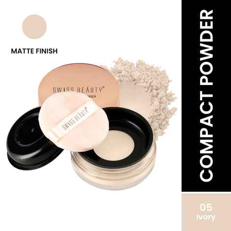 Swiss Beauty Ultra Fine Loose Powder 5 Ivory (8 gm)