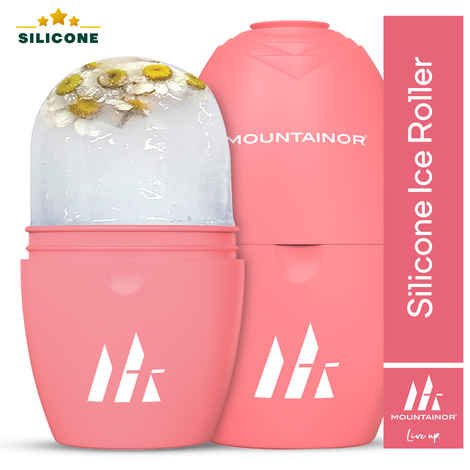 Buy Mountainor Ice Roller For Face, Neck & Eyes Massage, Reusable Facial Tool - Pink - Pack Of 2 - Purplle