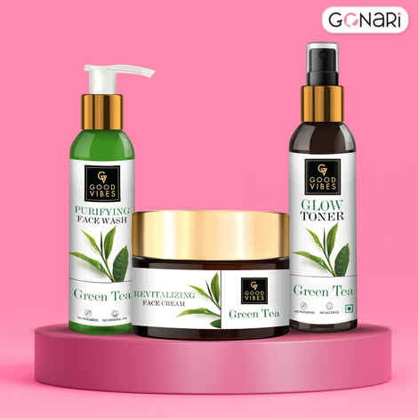 Buy Good Vibes Green Tea Hydration Kit Combo of 3 - Purplle