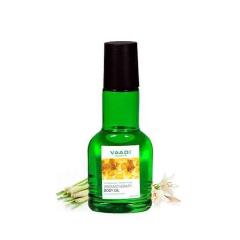 Buy Vaadi Herbals Aromatherapy Body Oil-Lemongrass & Lily Oil (110 ml) - Purplle