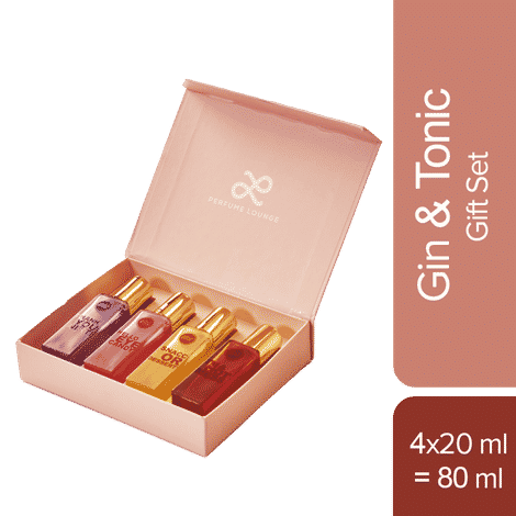 Buy Perfume Lounge GT Gift Set 4x20ml Eau de Parfum - 80 ml (For Women) - Purplle