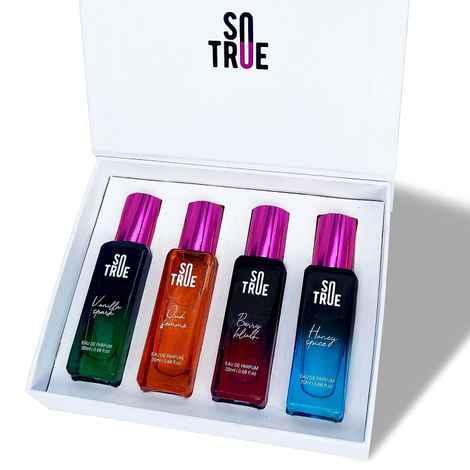 Buy Sotrue Perfume For Women Gift Set Pack of 4 x 20 ml - Purplle
