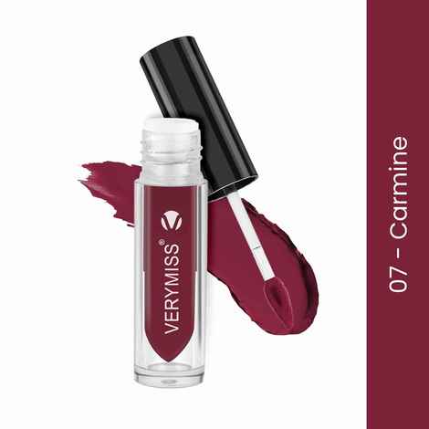 Buy Verymiss Retro Matte Lip Color - 07 Carmine 3.5 ml - Purplle