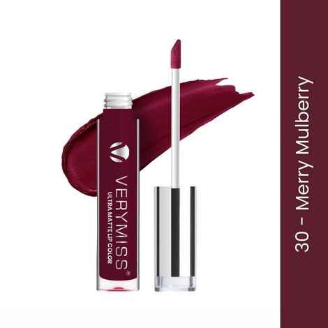 Buy Verymiss Ultra Matte Lip Color - 30 Merry Mulberry 3 ml - Purplle