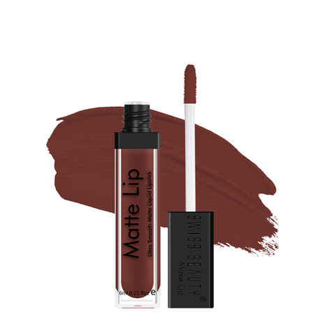 Buy Swiss Beauty Ultra Smooth Matte Lip Liquid Lipstick Color Stay - Deep-Maroon (6 ml) - Purplle