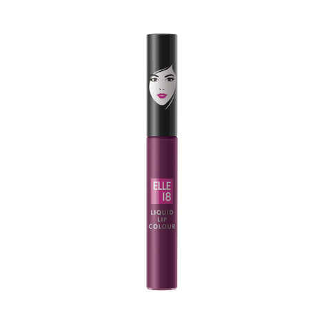 Elle18 Liquid Lip Color, Sangria Blanca, 5.6 ml
