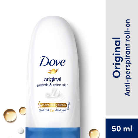 Buy Dove Original Deodorant Roll On For Women, 50 ml - Purplle